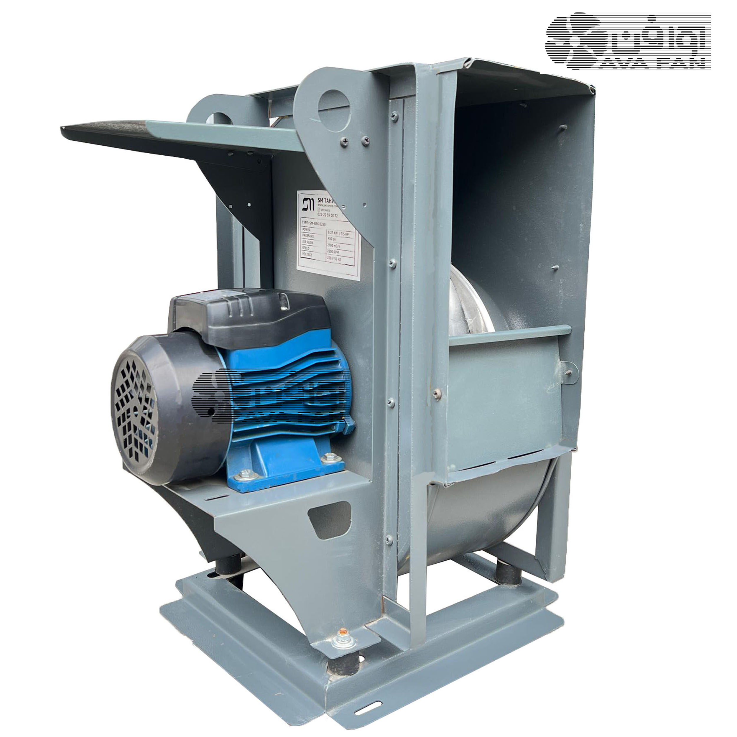 سانتریفیوژ یکطرفه بکوارد SMتهویه نیم اسب 2800 دور