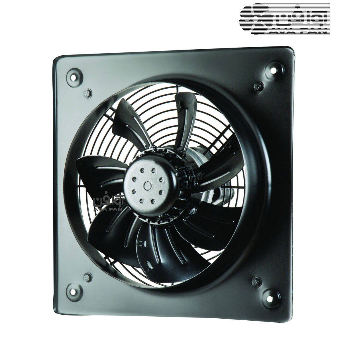 هواکش صنعتی 30 سانت ایلکا هفت پر فلزی دمنده مدل VIK-30A4T