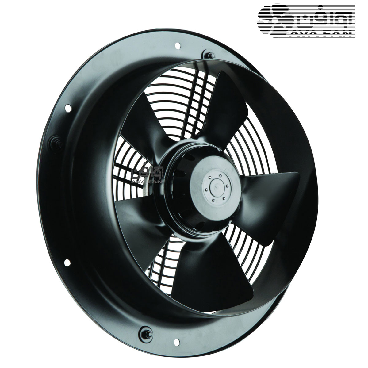 هواکش صنعتی 30 سانت آکسیال طرح آلمان (قاب گرد) دمنده مدل VIF-30V4S