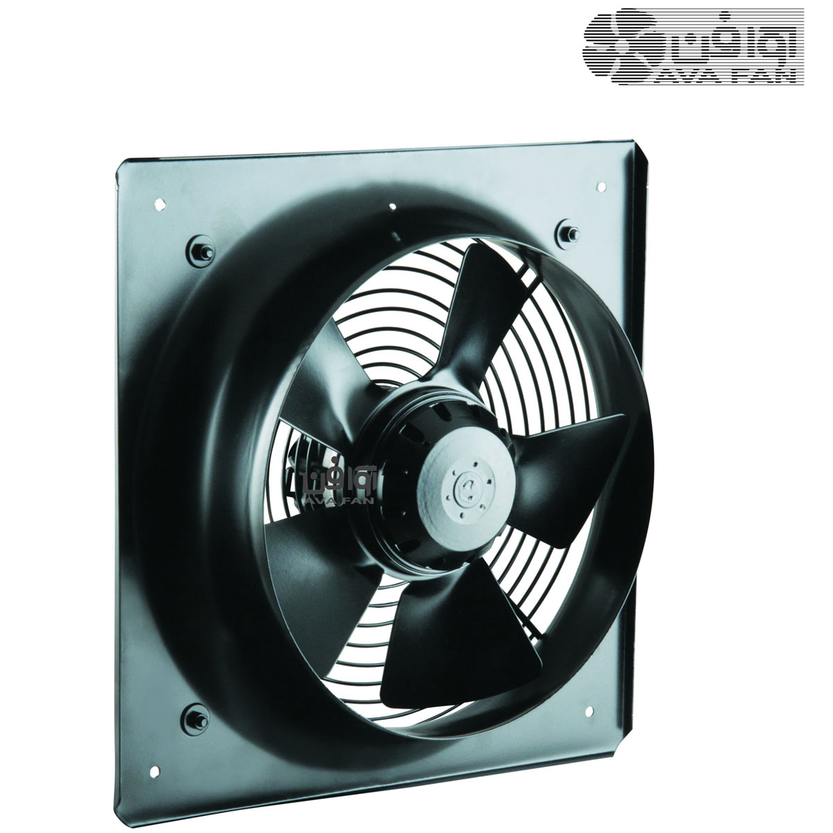هواکش صنعتی 20 سانت آکسیال طرح آلمان (قاب چهارگوش) دمنده مدل VIF-20V2S