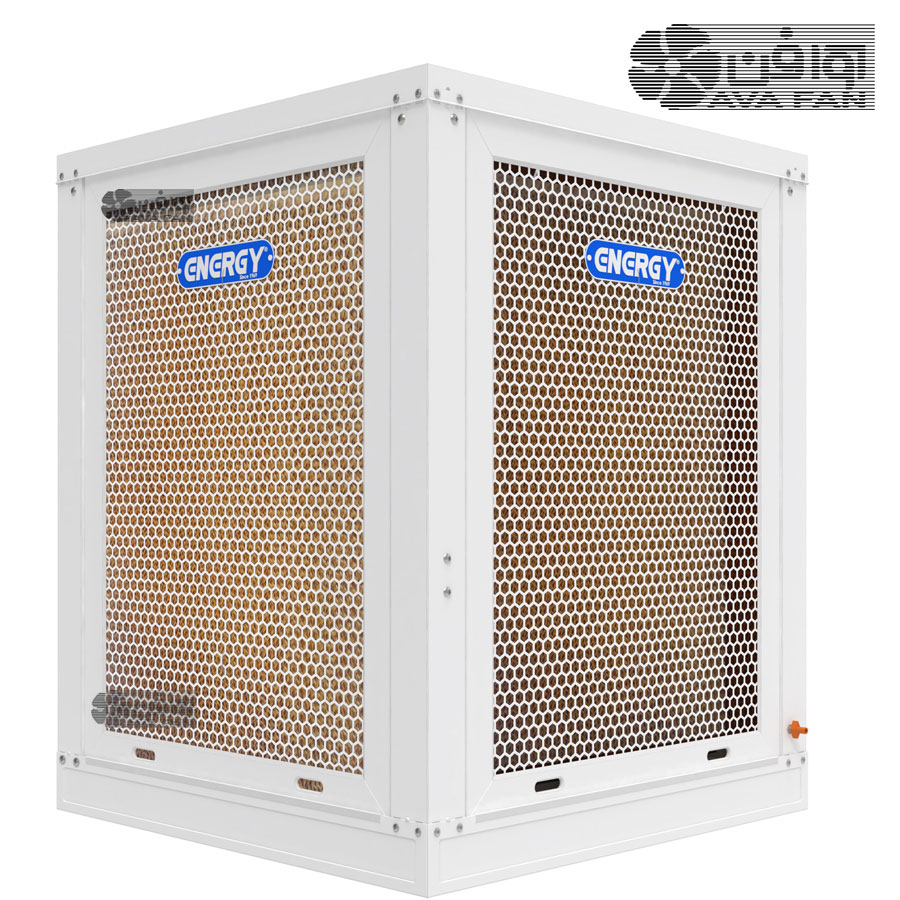 کولر آبی انرژی مدل سلولزی بغل زن EC0750b ظرفیت 7500